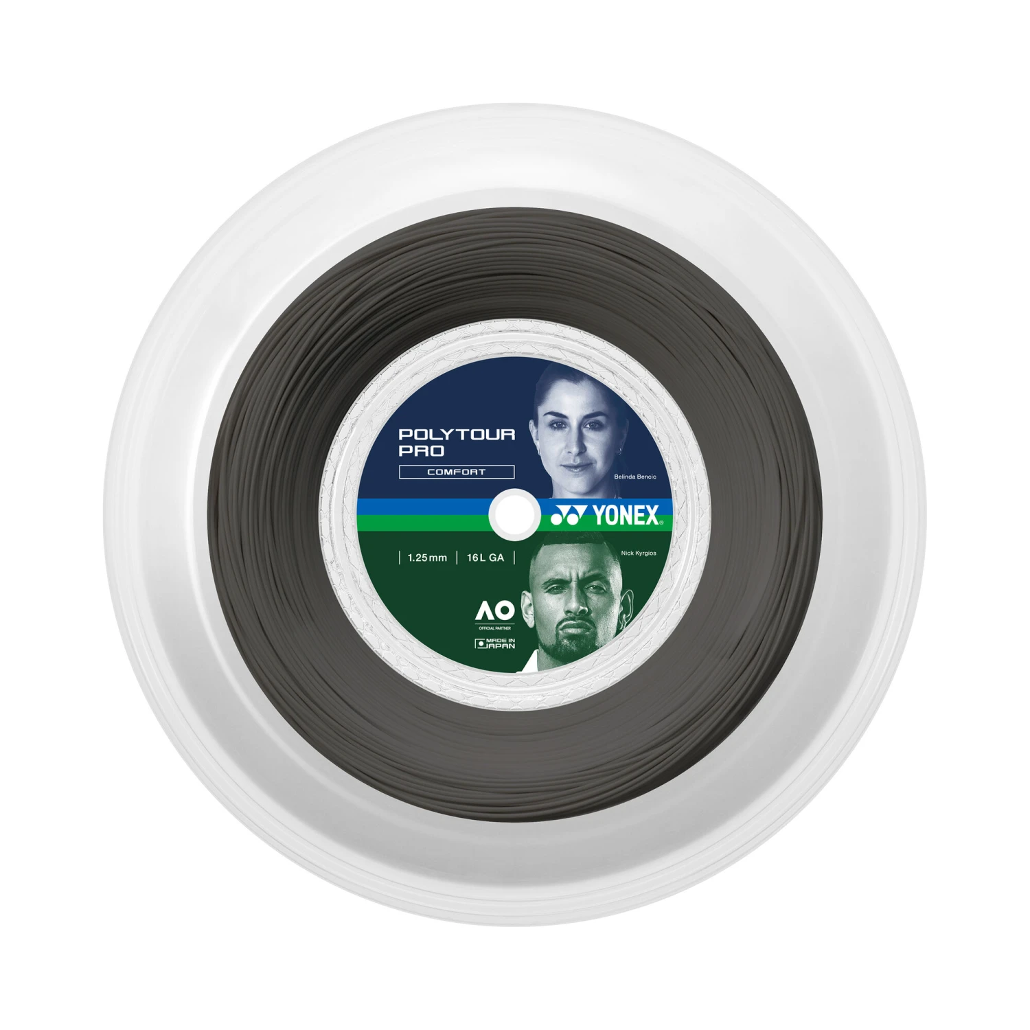 YONEX Poly Tour Pro Saitenrolle 200m - Schwarz 3 YONEX Poly Tour Pro Saitenrolle 200m - Schwarz