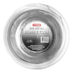 Tourna Silver7 Tour Saitenrolle 220m - Silber