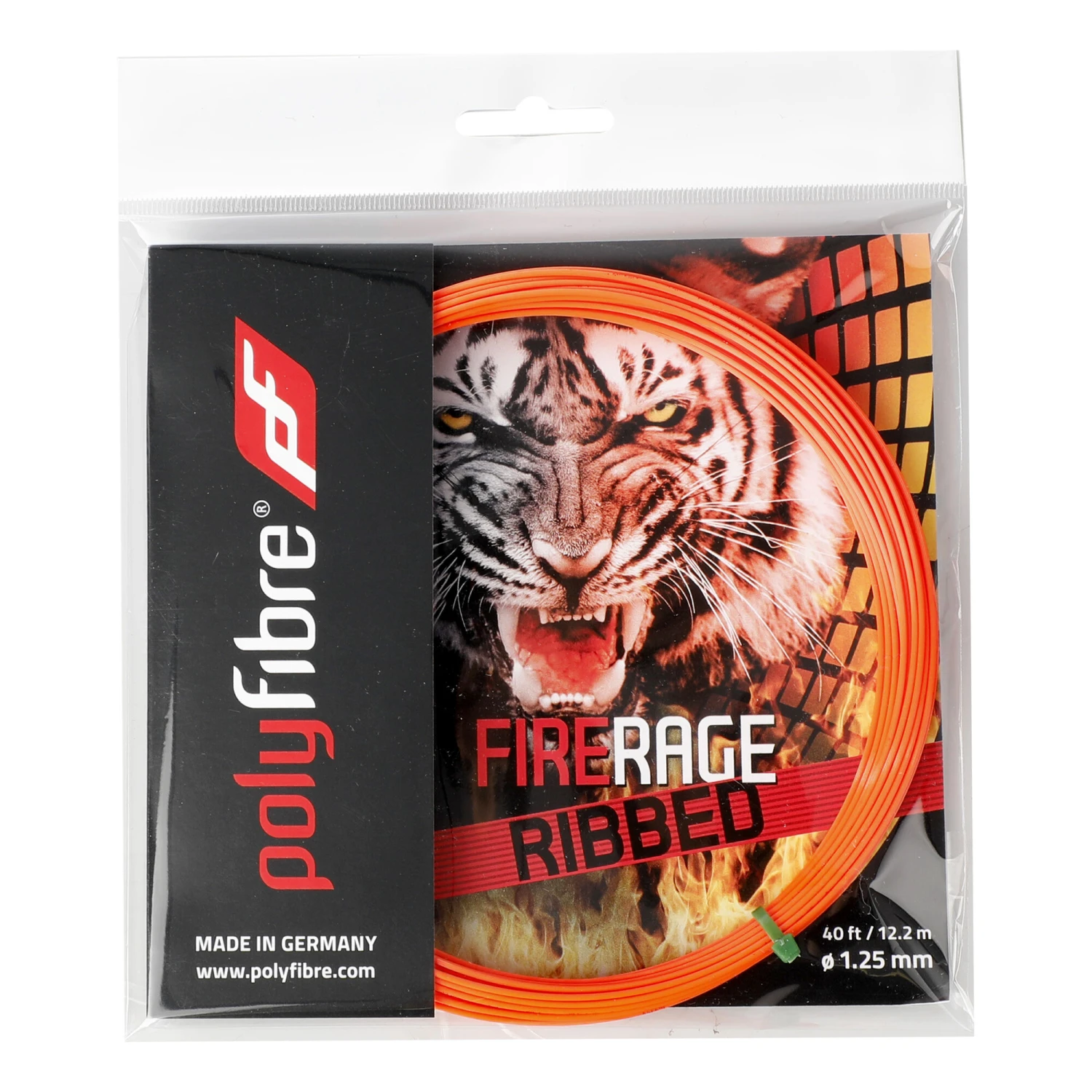 Firerage Ribbed 12m Saitenset - Rot 3 Firerage Ribbed 12m Saitenset - Rot