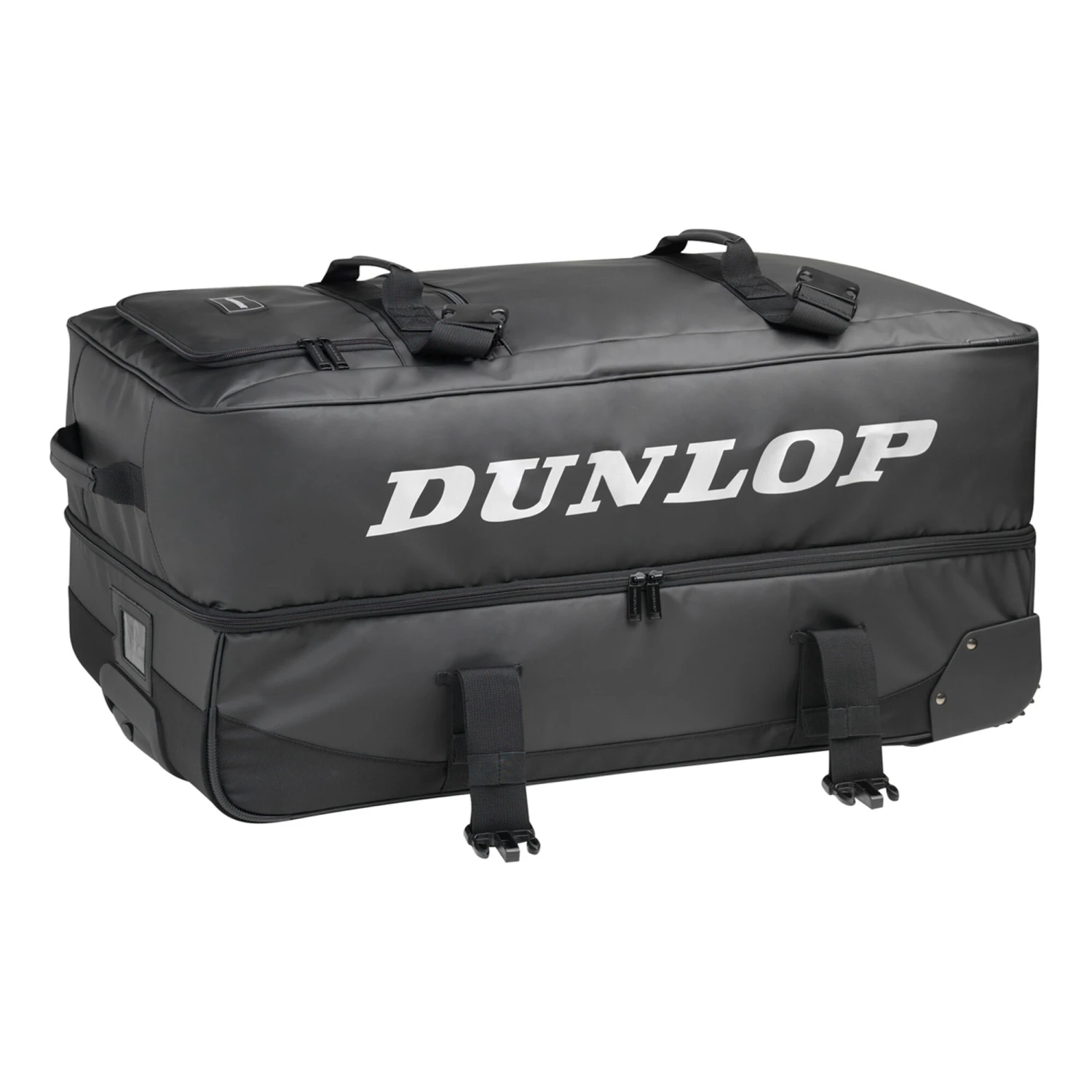 Dunlop Pro Wheelie Reisetasche - Schwarz, Weiß 5 Dunlop Pro Wheelie Reisetasche - Schwarz, Weiß – Bild 3