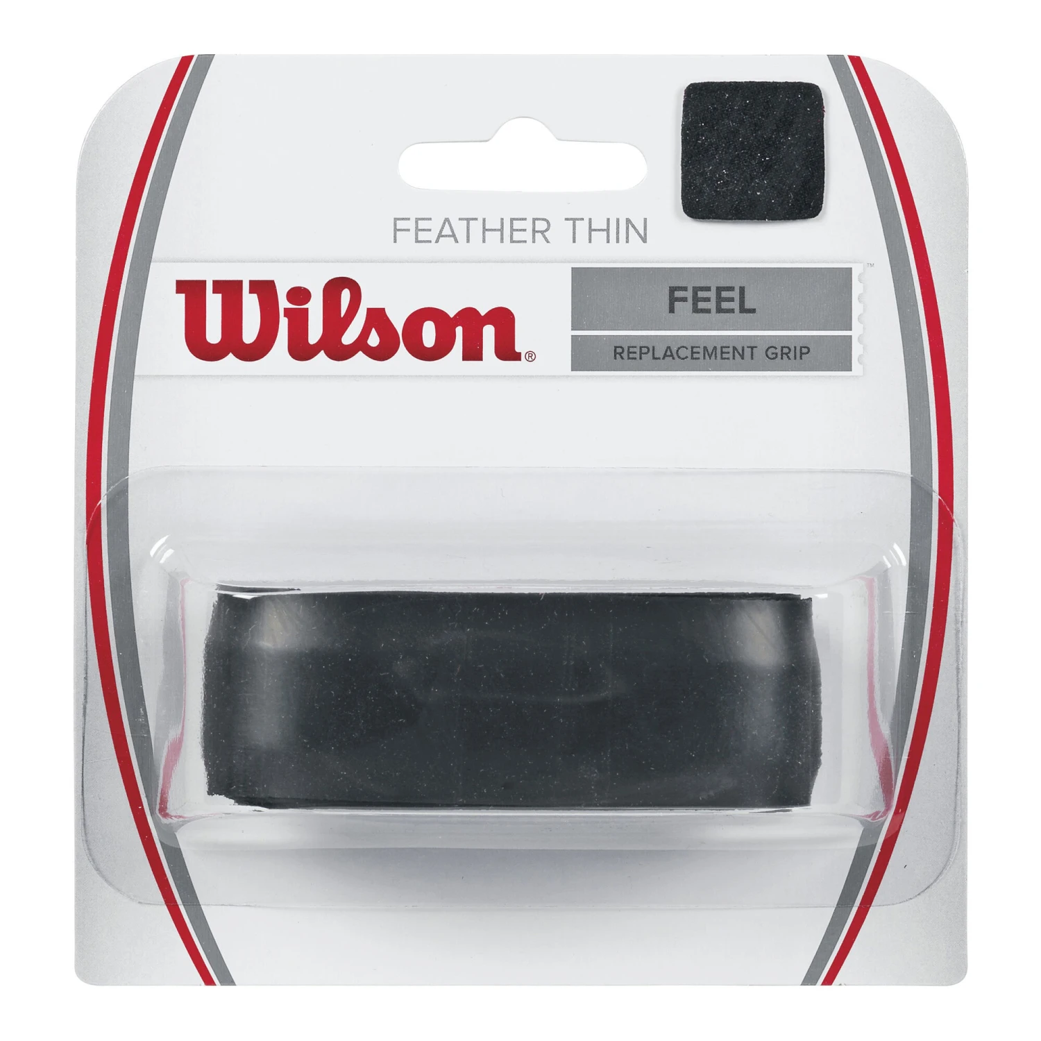 Wilson Featherthin Grip 1er Pack - Schwarz 3 Wilson Featherthin Grip 1er Pack - Schwarz