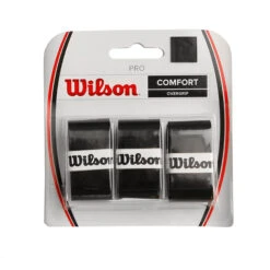 Wilson Pro Overgrip 3er Pack - Schwarz