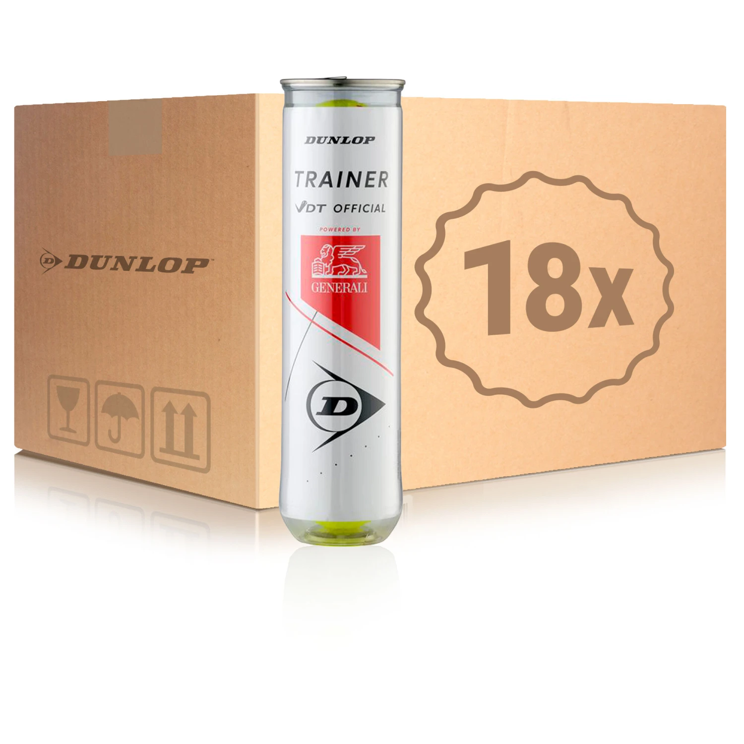 Dunlop Trainer 18x 4er Dose 3 Dunlop Trainer 18x 4er Dose