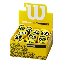 Wilson Minions Vibrations Dämpfer 50er Box - Hellblau, Gelb -TENNIS PETERS Verkäufe 0211600000 000