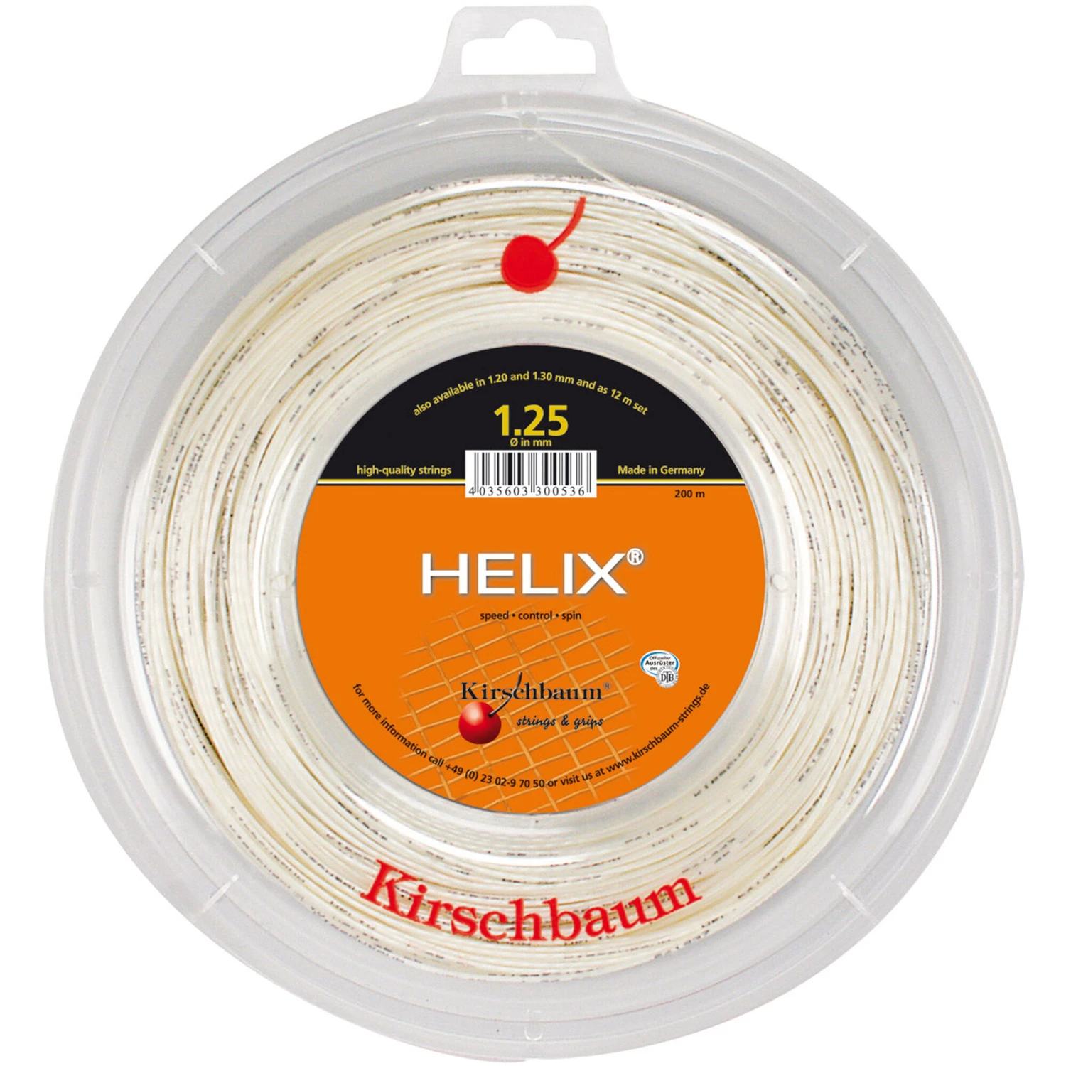 Helix Saitenrolle 200m - Weiß 4 Helix Saitenrolle 200m - Weiß – Bild 2