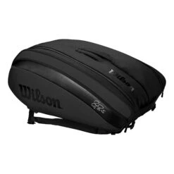 Wilson Federer DNA Schlägertasche 12er - Schwarz, Schwarz Matt 8 Wilson Federer DNA Schlägertasche 12er - Schwarz, Schwarz Matt -TENNIS PETERS Verkäufe 0217200000 0 2