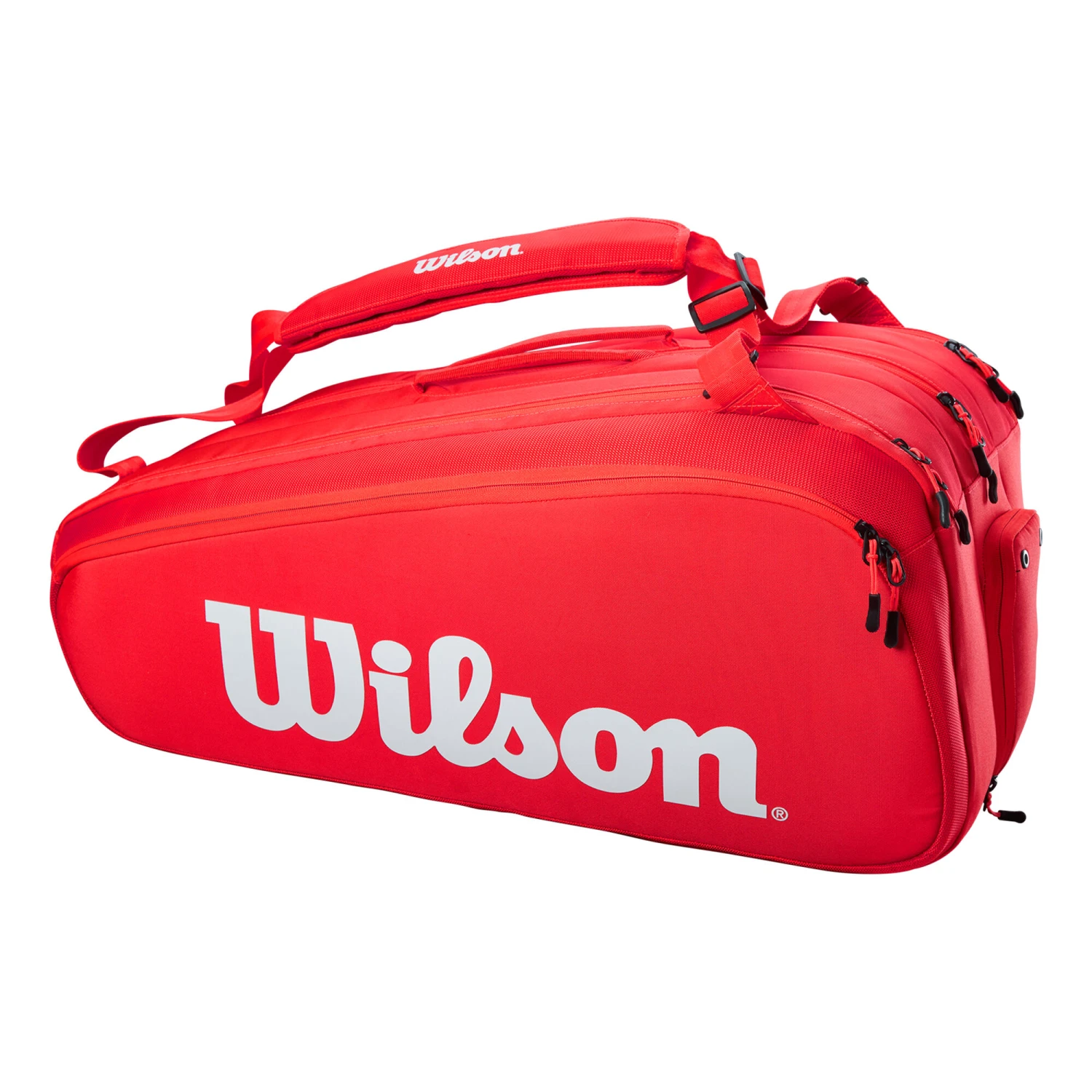 Wilson Super Tour Schlägertasche 15er - Rot, Weiß 3 Wilson Super Tour Schlägertasche 15er - Rot, Weiß