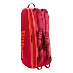 Wilson Tour Schlägertasche 6er - Rot, Orange -TENNIS PETERS Verkäufe 0221200000 0 2