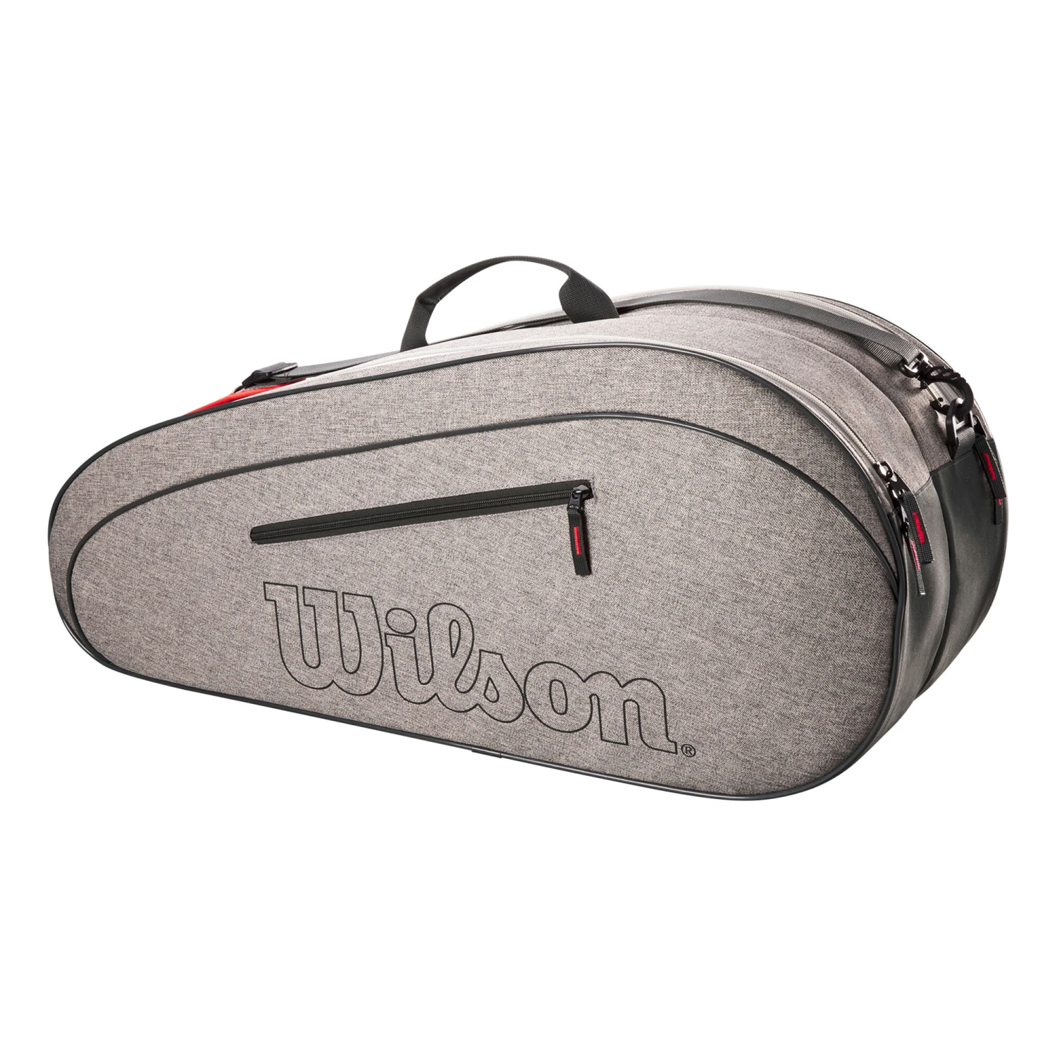Wilson Team Schlägertasche 6er - Grau 9 Wilson Team Schlägertasche 6er - Grau – Bild 7