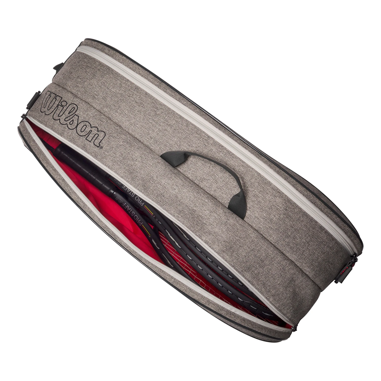 Wilson Team Schlägertasche 6er - Grau 3 Wilson Team Schlägertasche 6er - Grau