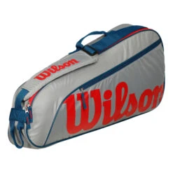 Wilson Junior Schlägertasche 3er - Grau, Rot -TENNIS PETERS Verkäufe 0236800000 000