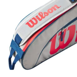 Wilson Junior Schlägertasche 3er - Grau, Rot -TENNIS PETERS Verkäufe 0236800000 13