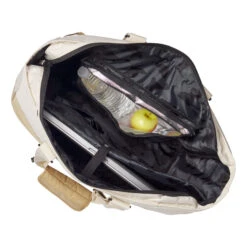 Wilson Women's Tote Sporttasche - Weiß, Khaki -TENNIS PETERS Verkäufe 0238500000 16