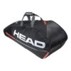 Head Tour Team 6R Schlägertasche - Schwarz, Orange -TENNIS PETERS Verkäufe 0241300000 000