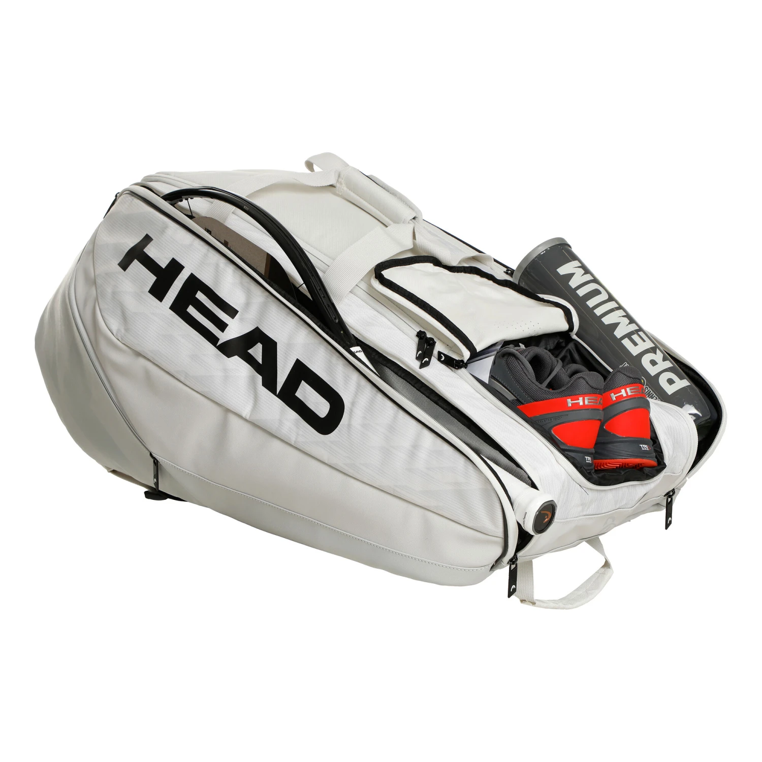 Head Tour Racquet Bag XL Schlägertasche 12er - Weiß 5 Head Tour Racquet Bag XL Schlägertasche 12er - Weiß – Bild 3