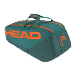 Head Pro Racquet Bag L Schlägertasche - Grün, Orange