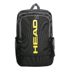 Head Base 17L Rucksack - Schwarz, Gelb -TENNIS PETERS Verkäufe 0248600000 000